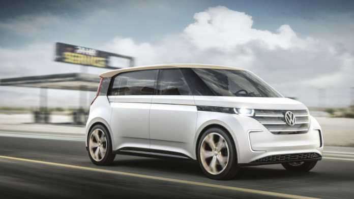 il concept elettrico Volkswagen presentato al Ces2016 Concept elettrico Volkswagen Budd-e