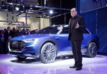 Le Audi del futuro: elettriche, autonome e sempre connesse Ces2016 presentazione Audi etron quattro concept