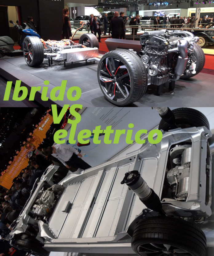 piattaforma-ibrida-vs-elettrica-powertrain piattaforma ibrida ed elettrica a confronto