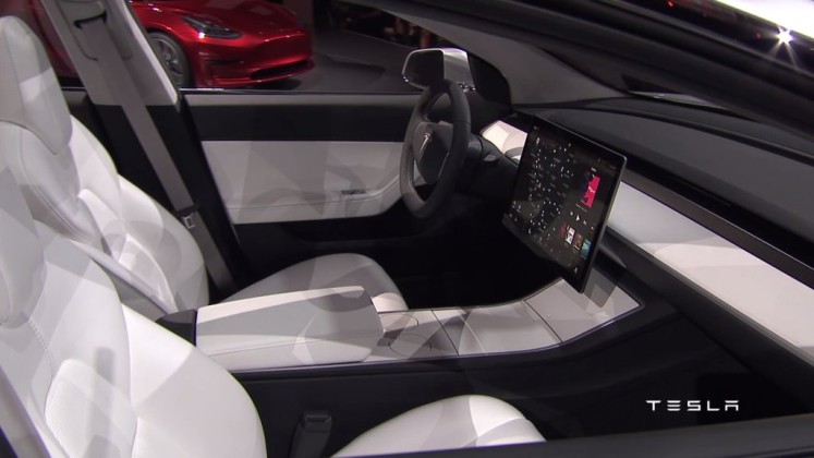 Tablet interno Model 3