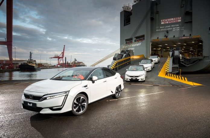 Honda Clarity idrogeno Fuel Cell