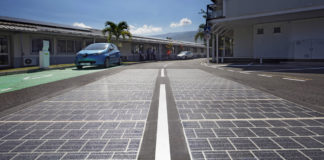 Non dà i risultati sperati la strada fotovoltaica installata in Francia strada fotovoltaica