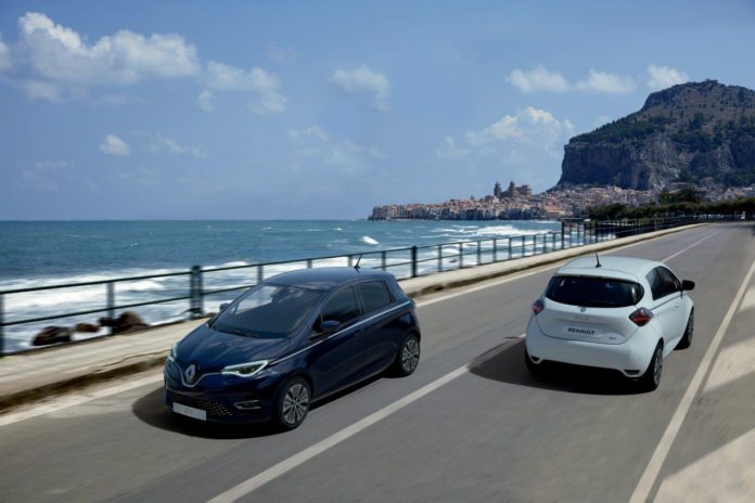 vendite renault Zoe europa vendite renault zoe Europa