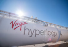Virgin testa il trasporto passeggeri in Hyperloop @172 km/h in Nevada