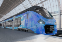 Treni ad idrogeno: Alstom amplia il mercato in Italia (con 20 mezzi per Ferrovie Nord) e Francia (12 mezzi) Treni blu ad idrogeno forniti da Alstom