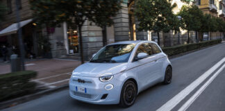 Nuova Fiat 500e ottimi riscontri al test Green NCAP fiat 500e green ncap