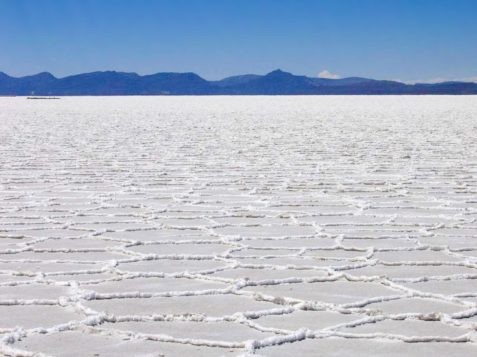 GS_Salar-de-Uyuni I tipici esagoni superficiali della Salar de Uyuni, in Bolivia. Foto di Anouchka Unel - Opera propria, FAL, https://commons.wikimedia.org/w/index.php?curid=519745