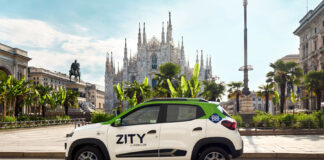 450 Dacia Spring per Zity, il car sharing elettrico a Milano zity milano car sharing elettrico